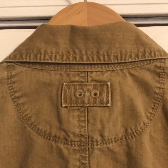 Converse One Star Jackets & Coats Single Breasted Button Up Color Tan Size XL - Picture 10 of 16